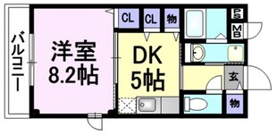 ハイム和久里の物件間取画像